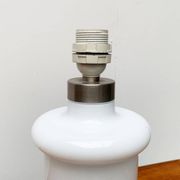 Lampe de table Apoteker en verre danoise vintage par Sidse Werner pour Holmegaard