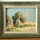 Paire de peintures anciennes