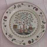 Porcelain plate decor country Villeroy Boch