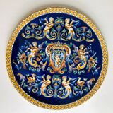Plat en faïence de Gien modèle renaissance