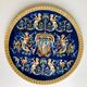 Gien earthen earthenware dish renaissance model