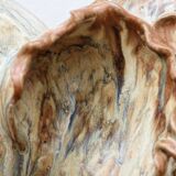 Fantastic creature in Saint Amand sandstone, signed Nadia Chiodi