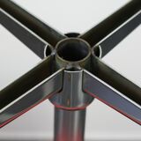 Vintage red swivel desk 70s