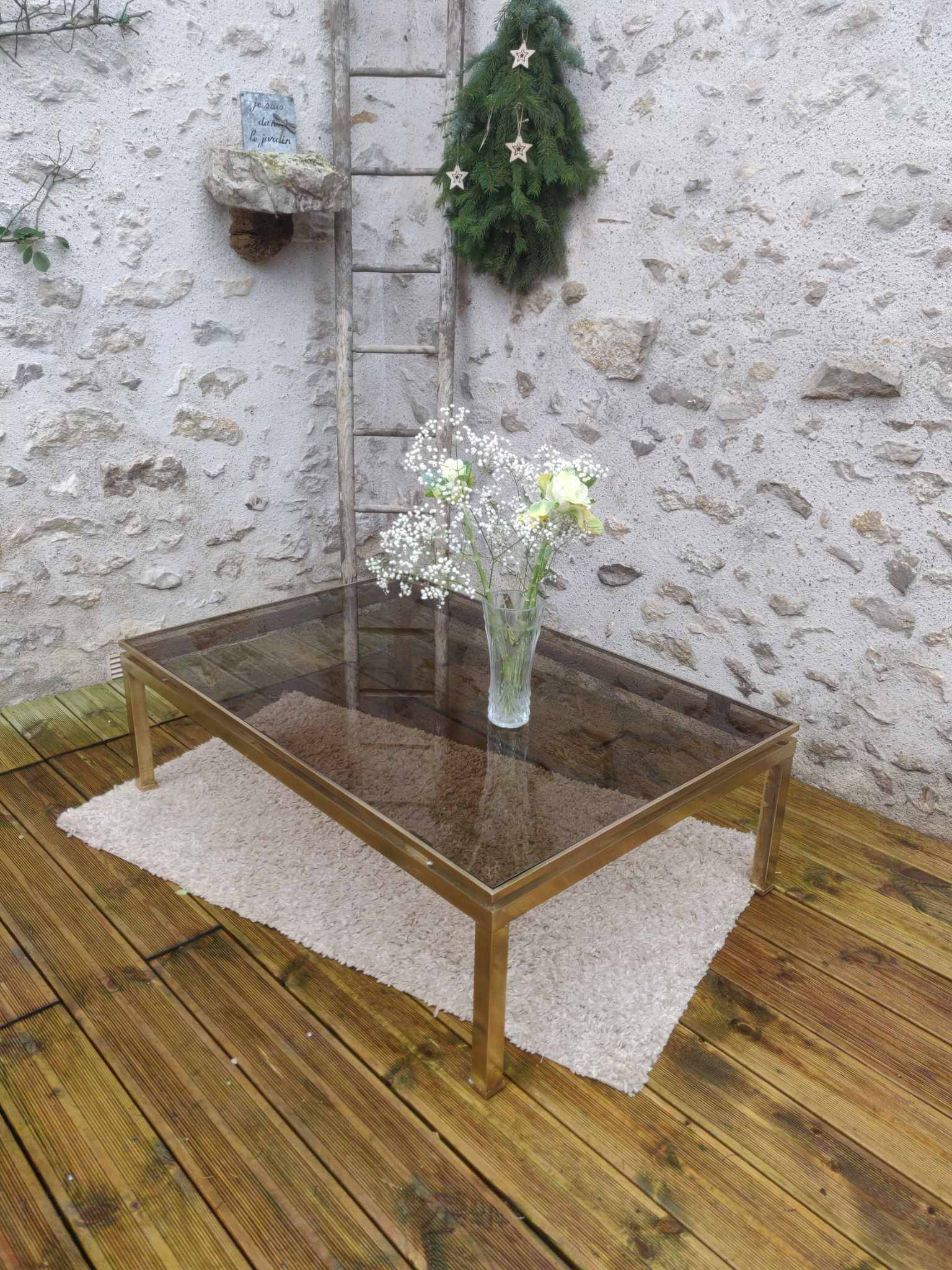 Guy Lefèvre coffee table Jansen house edition