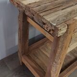 Small wooden console