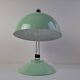 Mid-Century Mint Green Czech Desk Lamp with Chrome and Adjustable Shade