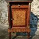Table de chevet Empire français avec dessus en marbre