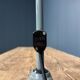 Grey two-arm Kaiser Idell clamp lamp model