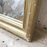 Miroir doré rectangle 79 x 53 cm