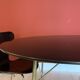 Arne Jacobsen dining set with egg table Model 3603 and chairs, 1960s
