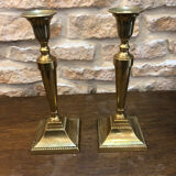 Pair of candle holders