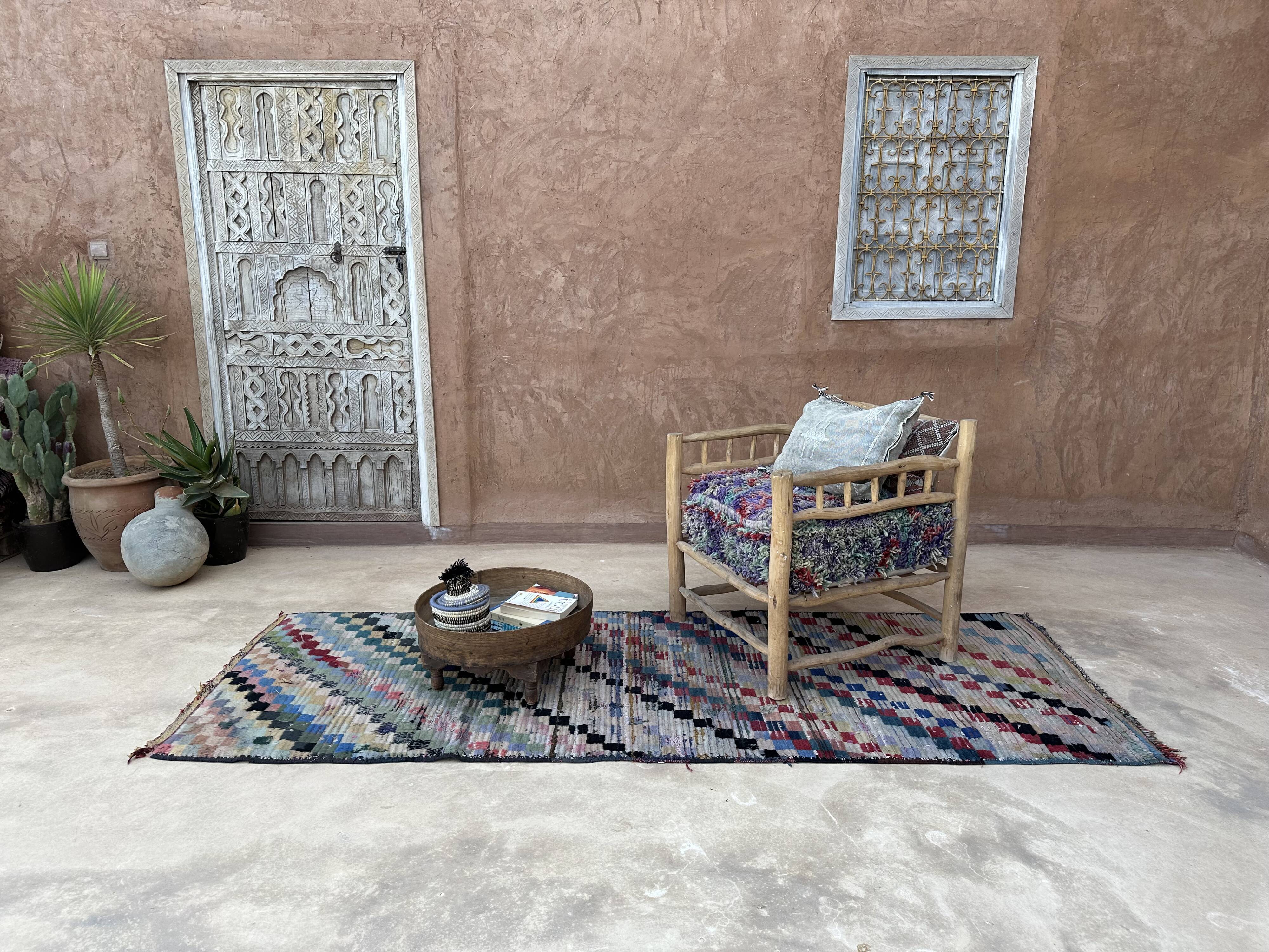 Moroccan carpet - 100 x 279 cm