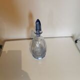 Art Deco decanter in blue glass