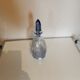 Art Deco blue glass carafe