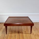 Scandinavian low table vintage teak Bramin 1960