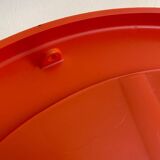 Round orange mirror SYLA 1970