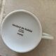 4 cups and saucers porcelain Menard de Noblat - shopping series