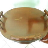 Telephone extra cabinet, wooden, 3 trays, 1 drawer