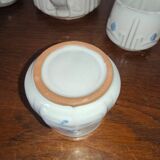 Vintage ceramic coffee set coffee maker with 6 cups