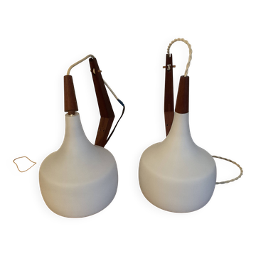 Paire d’appliques scandinaves