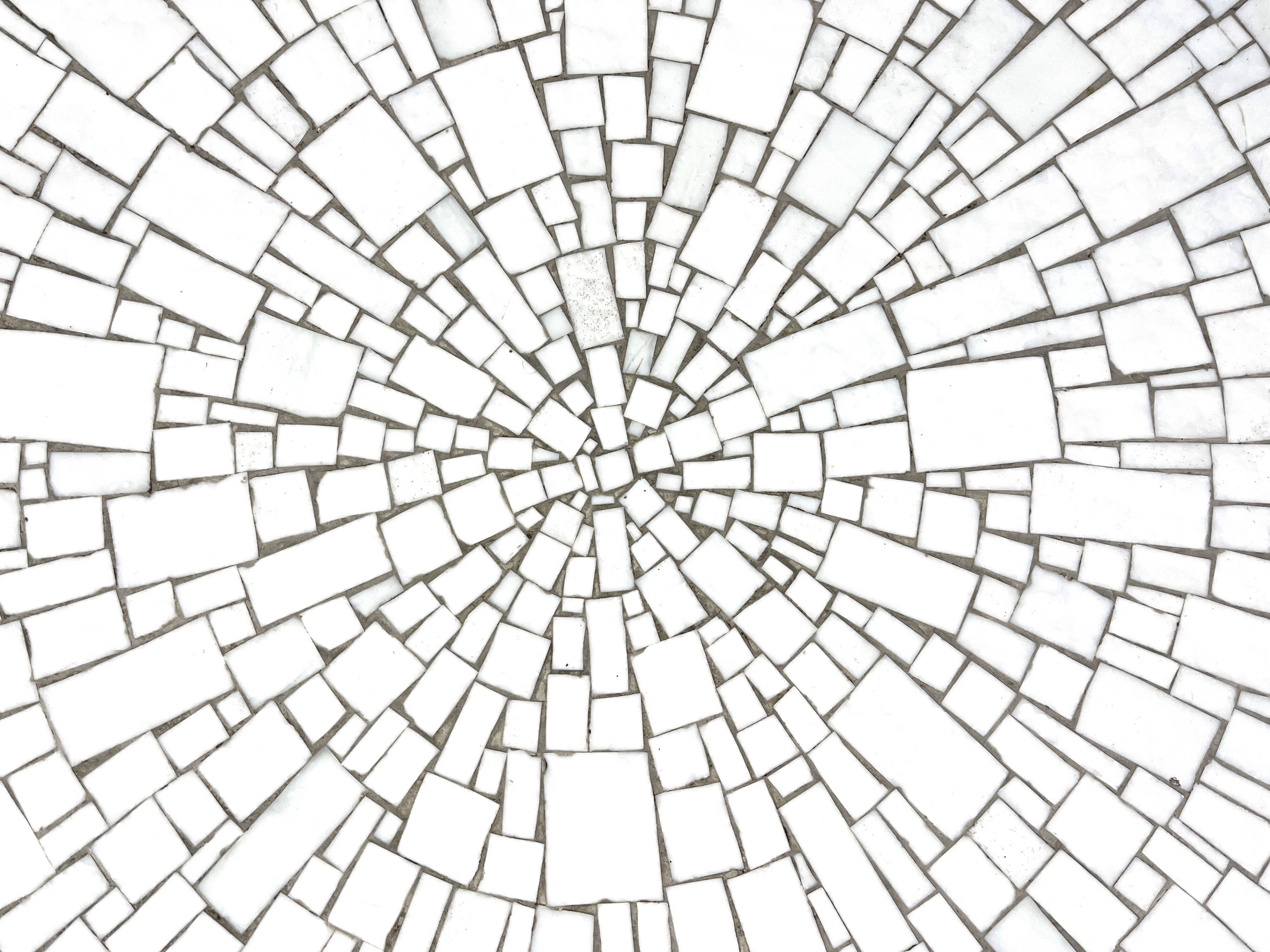 Vintage ceramic mosaic coffee table by Heins Lilienthal, 1960s