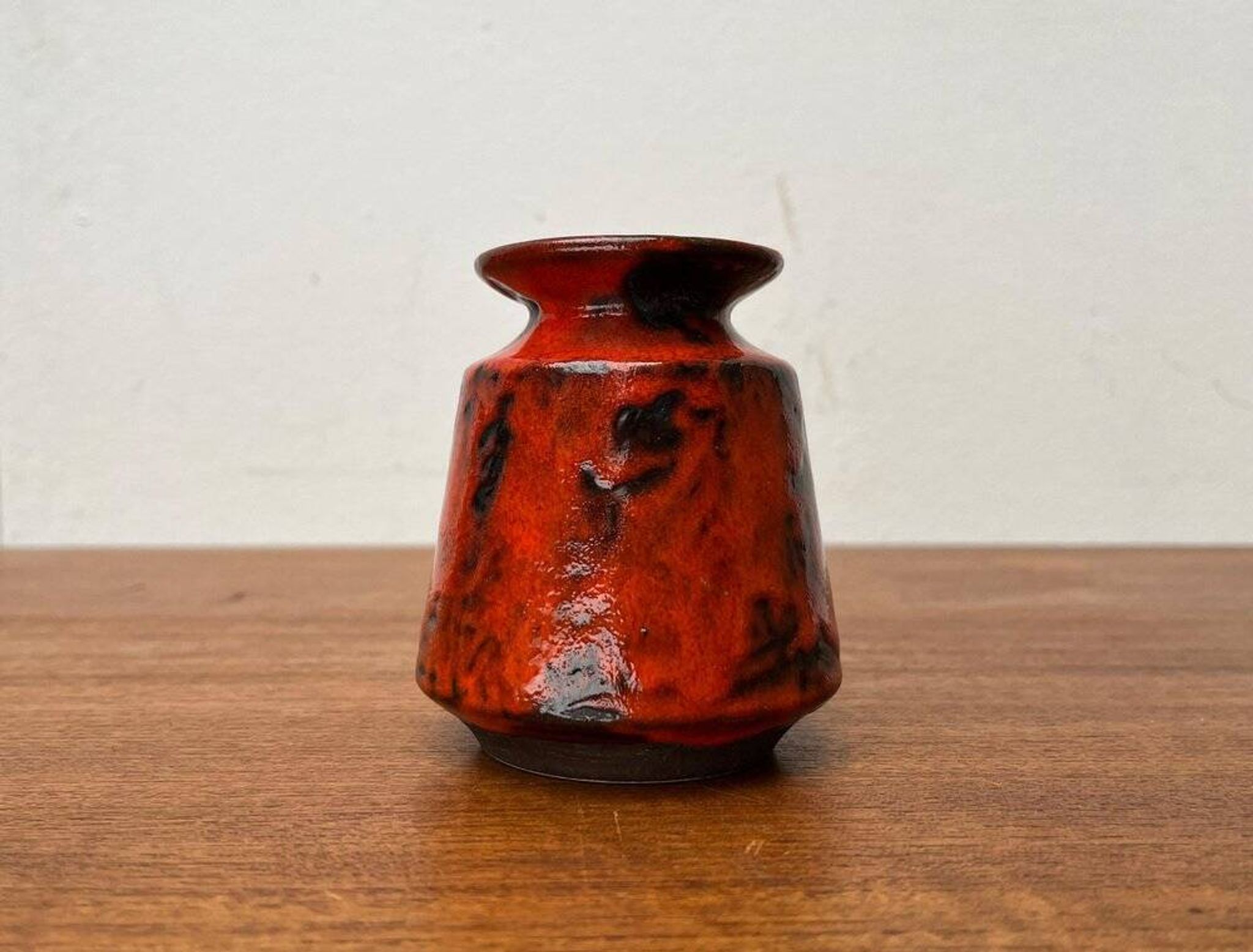 German ceramic vase from the mid-century by Ilkra Edelkeramik, 1960s.