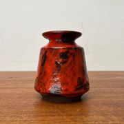 German ceramic vase from the mid-century by Ilkra Edelkeramik, 1960s.
