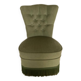 Toad velvet armchair