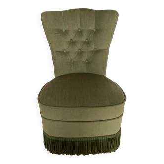 Toad velvet armchair