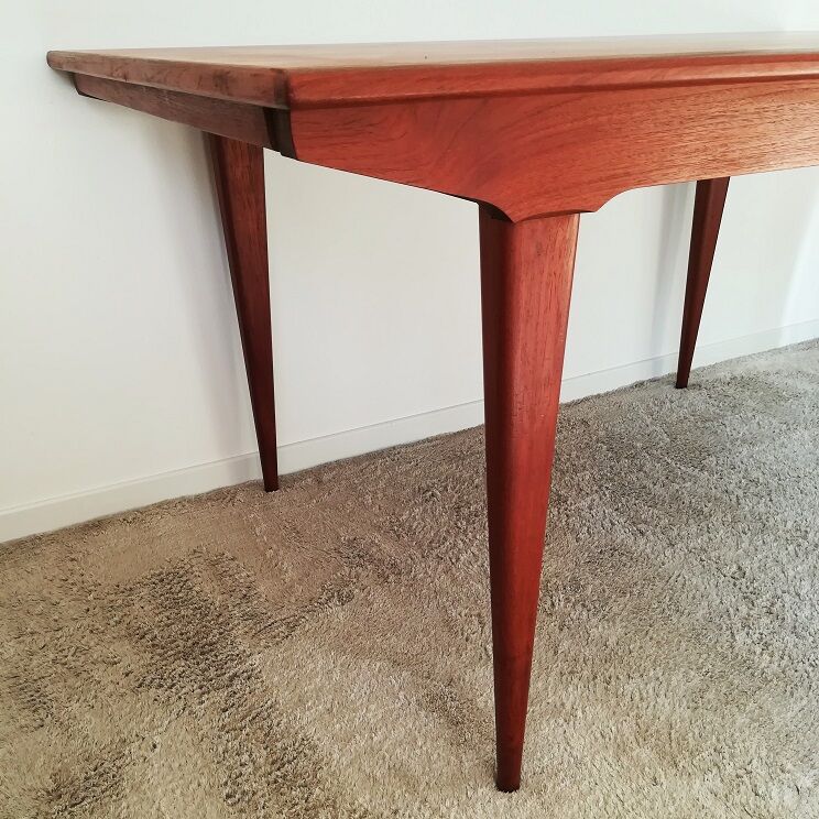 Scandinavian style teak table