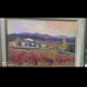 Tableau par Lorraine Jordan intitulé le mas à Lacoste