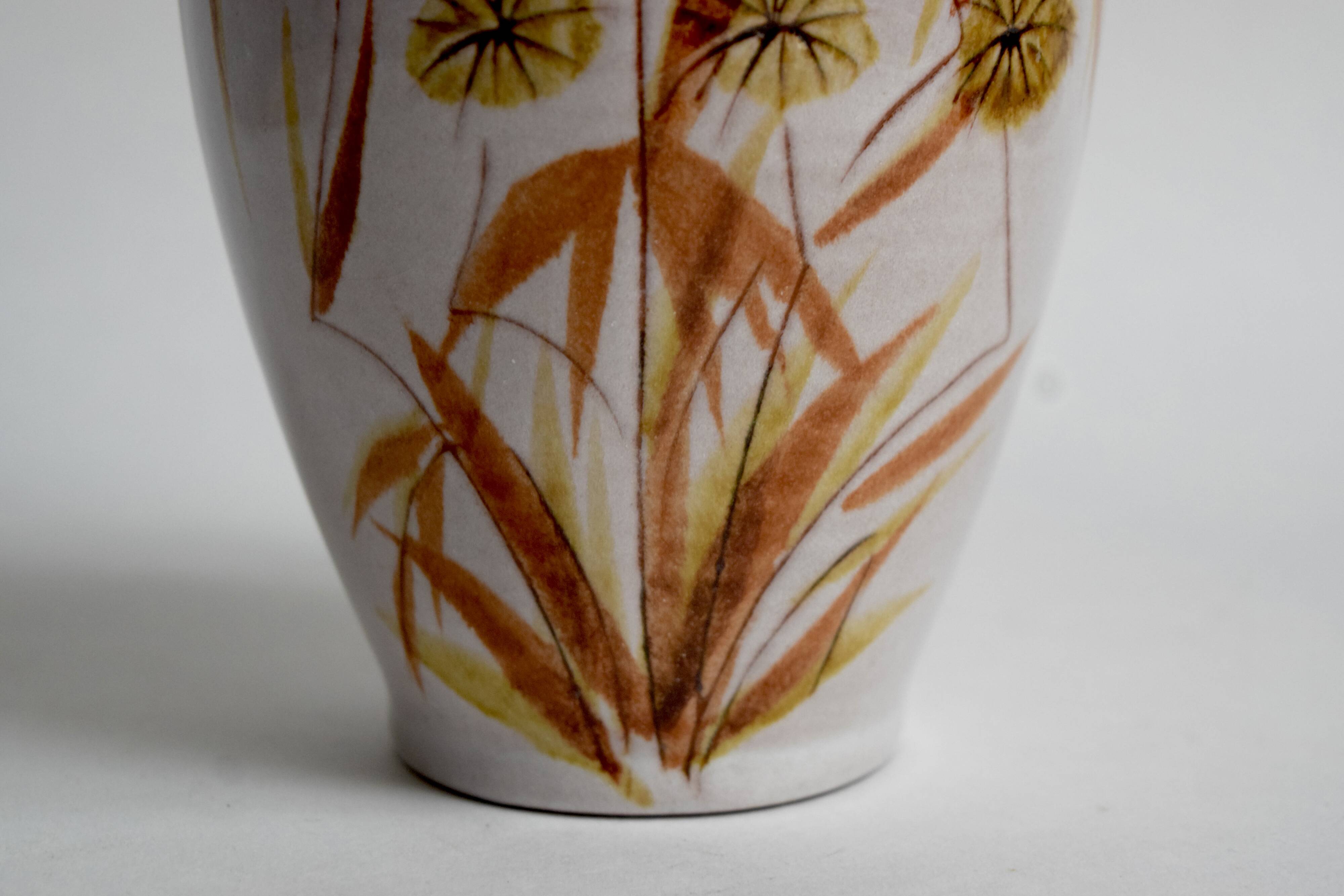 Vintage vase - glazed ceramic amphora - no. 3090 - West Germany