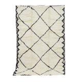 Handmade moroccan berber carpet 238 x 150 cm