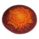 Vintage round rug