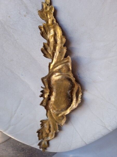Pediment ornament gilded bronze furniture st Louis XV