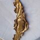 Pediment ornament gilded bronze furniture st Louis XV