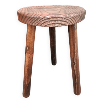 Small vintage tripod stool