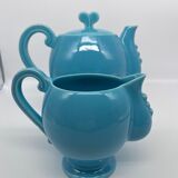 Teapot and milk jar Jean Pobery