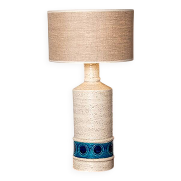 Grande lampe sur pied Italienne en céramique Aldo Londi pour Bitossi 1960 — Beyit