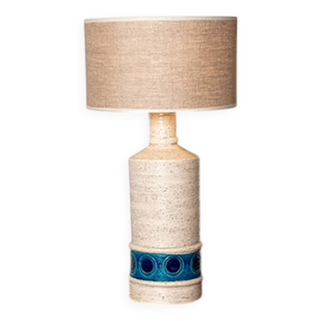 Grande lampe sur pied Italienne en céramique Aldo Londi pour Bitossi 1960