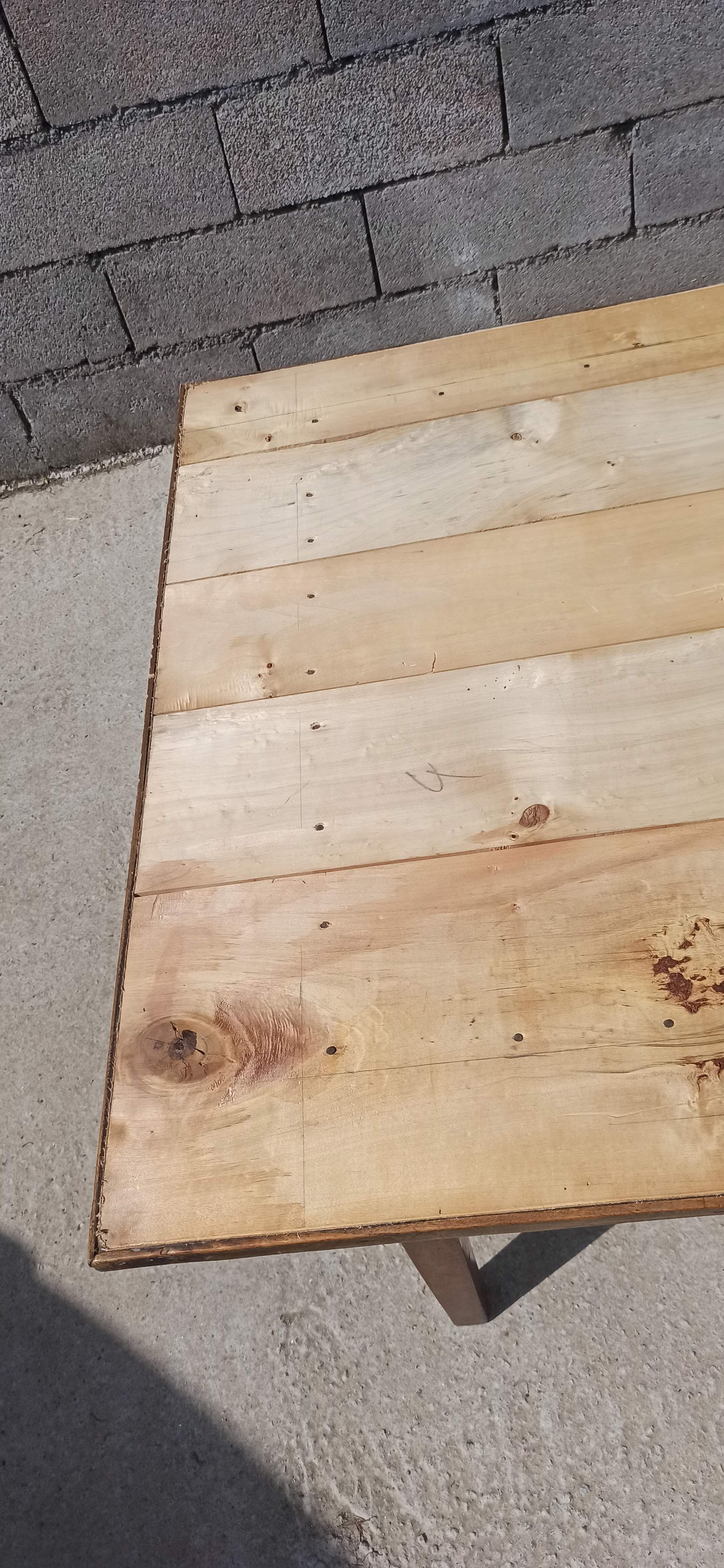 Large farmhouse table beautiful depth