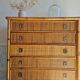 Commode en rotin circa 1970, Dal Vera