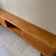 Vintage wooden row from the 50s-60s