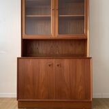Scandinavian teak display cabinet from the 60s by Erik Brouer