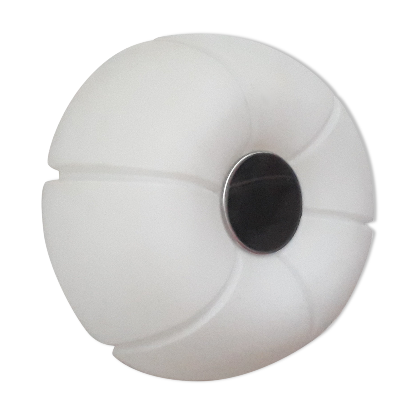 Wall lamp Glashütte Limburg in glass, 1970