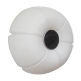 Wall lamp Glashütte Limburg in glass, 1970