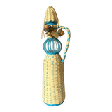 Vintage scoubidou bottle