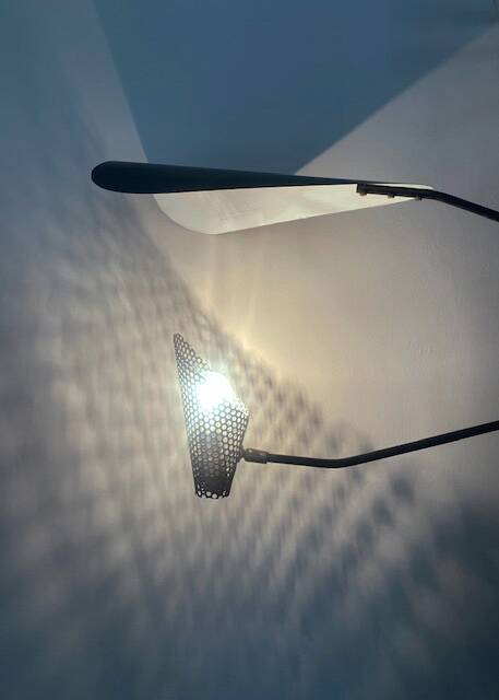 Modernist wall lamp, 1950s