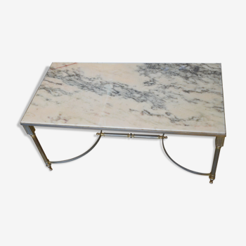 Table basse marbre  années 60