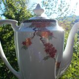 Vintage Japanese porcelain Tea service maple décor